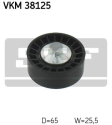 SKF Medløberhjul multi-V-rem VKM38125