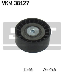 SKF Medløberhjul multi-V-rem VKM38127