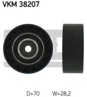 SKF Medløberhjul multi-V-rem VKM38207