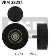 SKF Medløberhjul multi-V-rem VKM38214