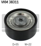 SKF Medløberhjul multi-V-rem VKM38311