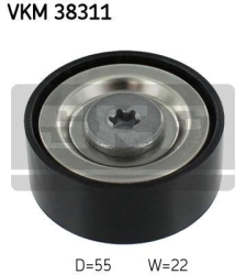 SKF Medløberhjul multi-V-rem VKM38311