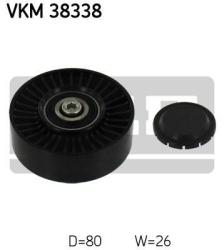 SKF Medløberhjul multi-V-rem VKM38338