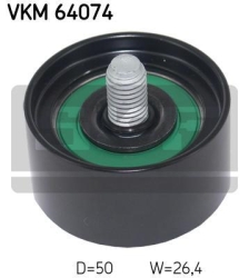 SKF Medløberhjul multi-V-rem VKM64074