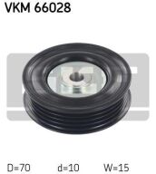 SKF Medløberhjul multi-V-rem VKM66028