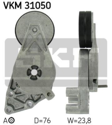 SKF Strammehjul kilerem VKM31050