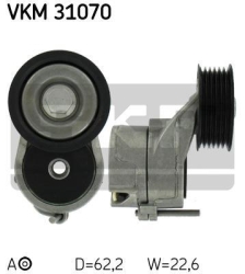 SKF Strammehjul kilerem VKM31070
