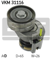 SKF Strammehjul kilerem VKM31116