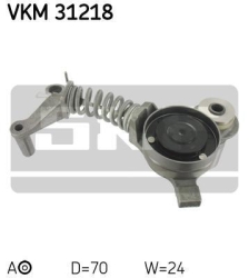 SKF Strammehjul kilerem VKM31218