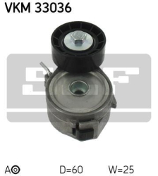 SKF Strammehjul kilerem VKM33036