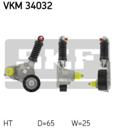 SKF Strammehjul kilerem VKM34032