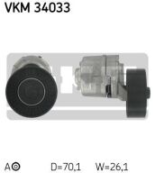 SKF Strammehjul kilerem VKM34033