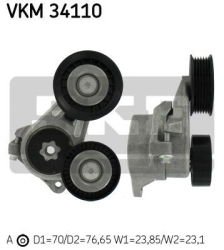 SKF Strammehjul kilerem VKM34110