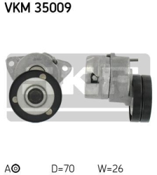 SKF Strammehjul kilerem VKM35009