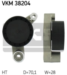 SKF Strammehjul kilerem VKM38204