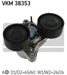 SKF Strammehjul kilerem VKM38353