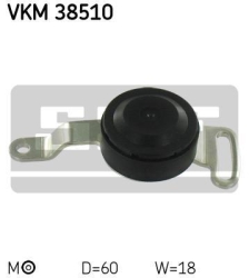 SKF Strammehjul kilerem VKM38510