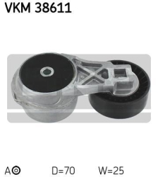 SKF Strammehjul kilerem VKM38611