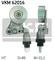 SKF Strammehjul kilerem VKM62016