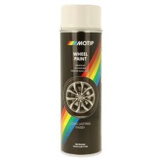 Fælgspraymaling Hvid Motip 500ML