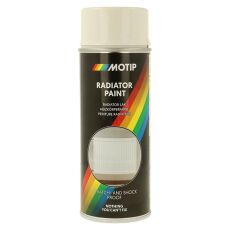 Radiatormaling Motip spray Hvid