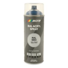 Spraymaling RAL 5003 Høj Glans SafirBlå Motip 07001 400ML