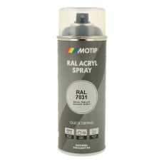Spraymaling RAL 7031 Høj Glans BlåGrå Motip 07022 400ML