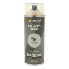 Spraymaling RAL 1015 Høj Glans Lyseffelben Motip 07062 400ML