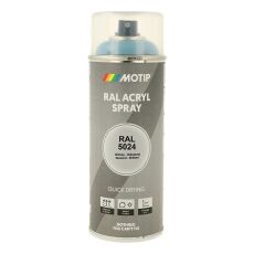 Spraymaling RAL 5024 Høj Glans PastelBlå Motip 07139 400ML