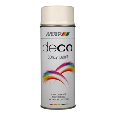 Motip deco RAL 9010 Renhvid Mat 400ml.