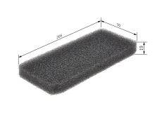 M1170 Pollenfilter Kabineluftfilter Bosch