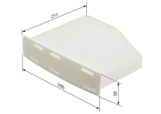 M2097 Pollenfilter Kabineluftfilter Bosch