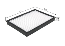 M2222 Pollenfilter Kabineluftfilter Bosch