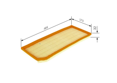 S0178 Luftfilter Bosch