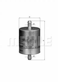 Mahle Brændstoffilter Ledningsfilter KL 145