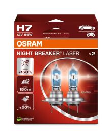 Osram NightBreaker Laser +150% H7 2 stk