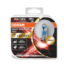 Osram Night Breaker 200 H4 2stk