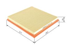 S0236 Luftfilter Bosch