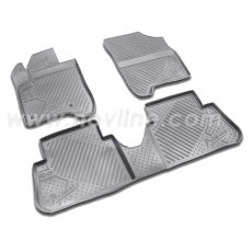 Bundmåtter af gummi til Citroen C3 Picasso 2009