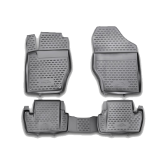 Bundmåtter af gummi til Citroen C4-Ds4 2011