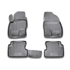 Bundmåtter af gummi til Ford Focus II 2004-2010