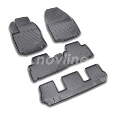 Bundmåtter af gummi til Ford Galaxy 7P 2006-2014