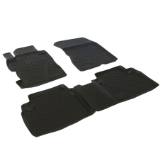 Bundmåtter af gummi til Honda Civic 4D Sedan 2006-2011
