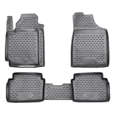 Bundmåtter af gummi til Hyundai I10 2008-2013