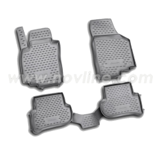 Bundmåtter af gummi til Skoda Yeti 03-2009