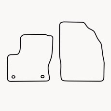Bundmåtter af stof til Ford Focus C-Max 2003-2007
