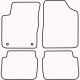 Bundmåtter af stof til Hyundai I10 2008-2013