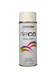 Spraymaling RAL 9010 MALING Hvid Motip 01600 400ML
