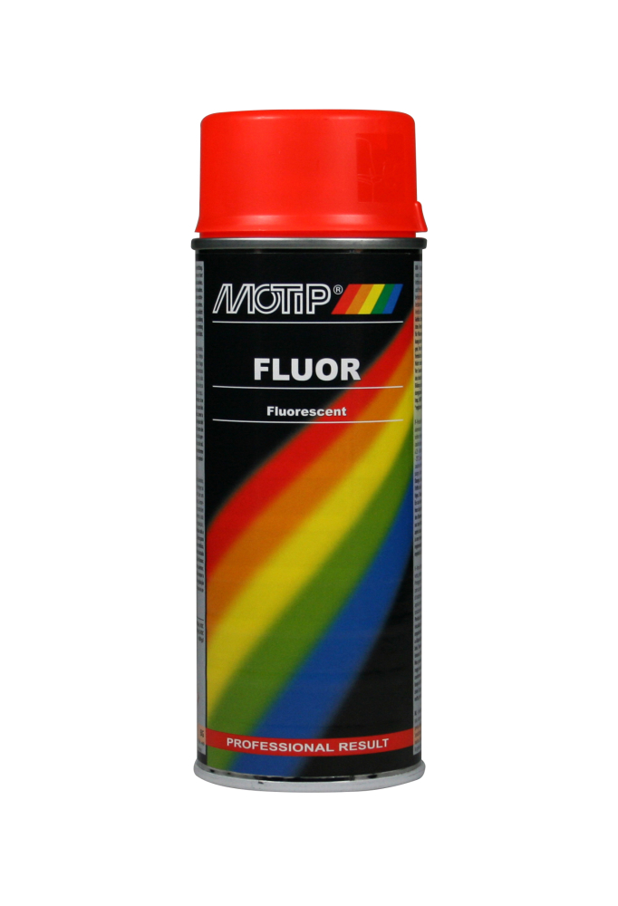 Motip Fluorescerende spraymaling 400ML Rød/Orange 04020 | Landberg.dk