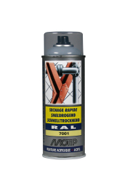 Spraymaling RAL 7001 Høj Glans SølvGrå Motip 07026 400ML